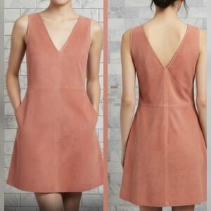 Lamb Leather Dress Theory Size LARGE